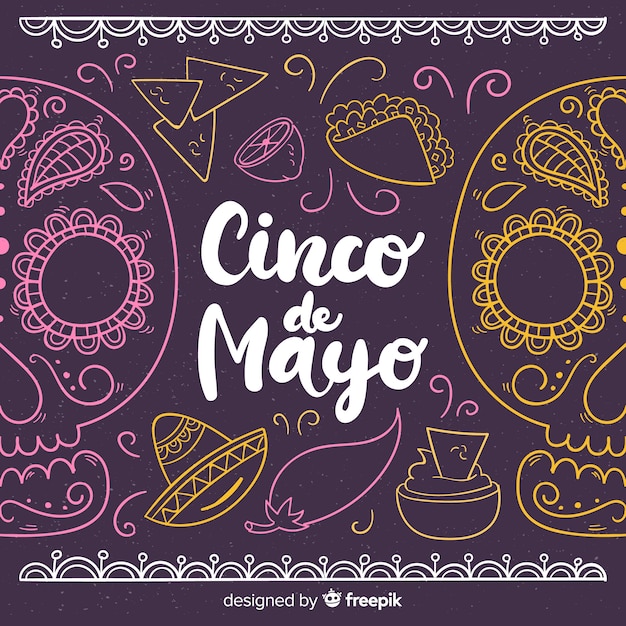 Free Vector cinco de mayo