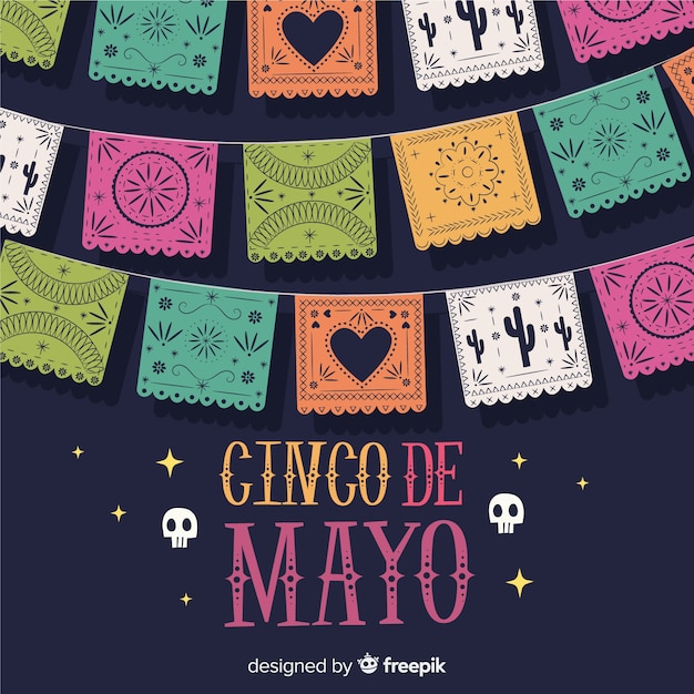 Free Vector cinco de mayo