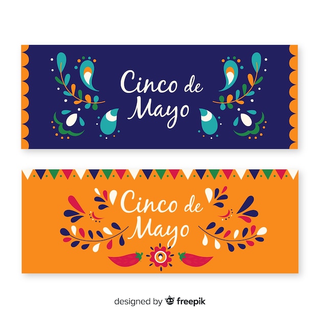 Free vector cinco de mayo