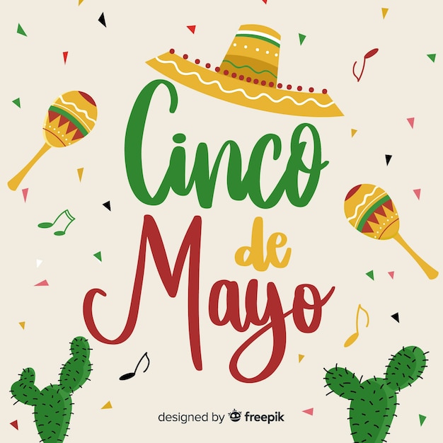 Free Vector cinco de mayo