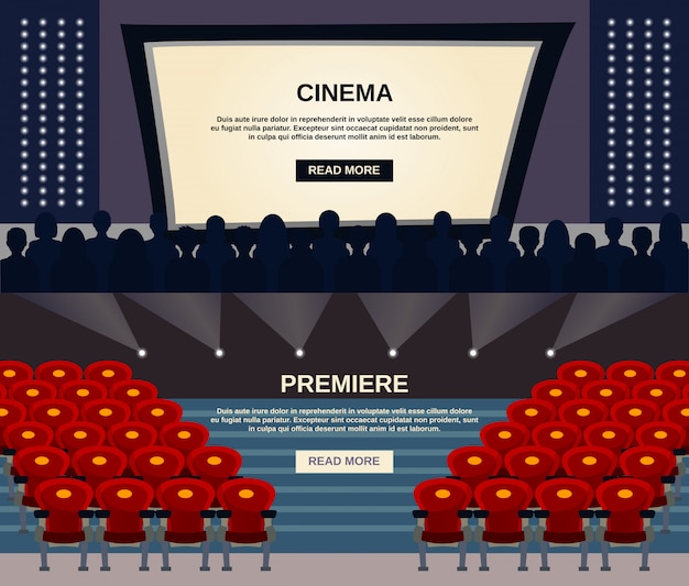 Cinema Banner Set