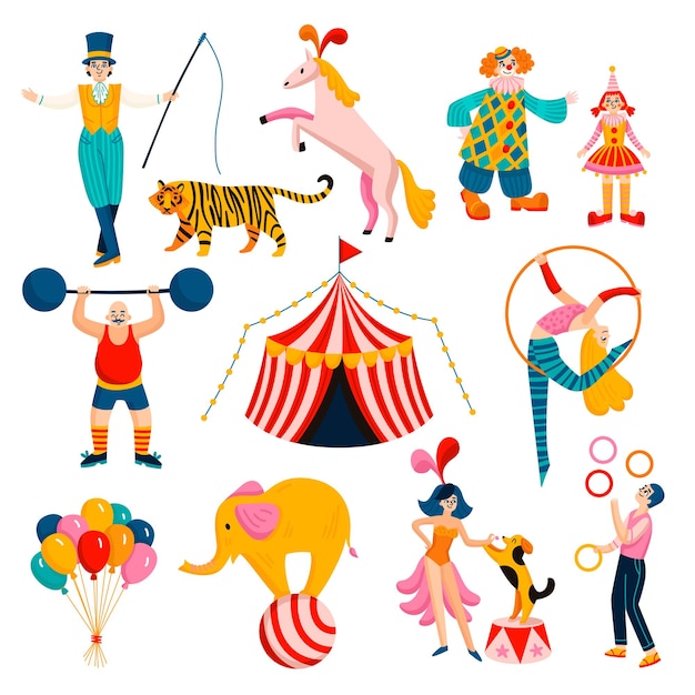 Circus Icon Set