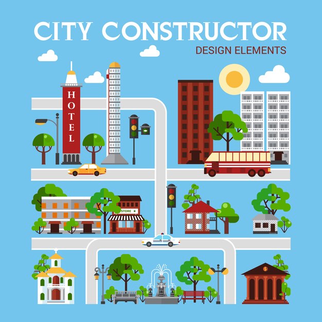 City Constructor Design Elements