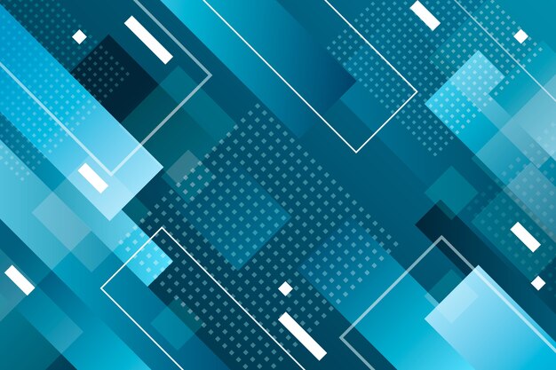 Classic blue geometric background