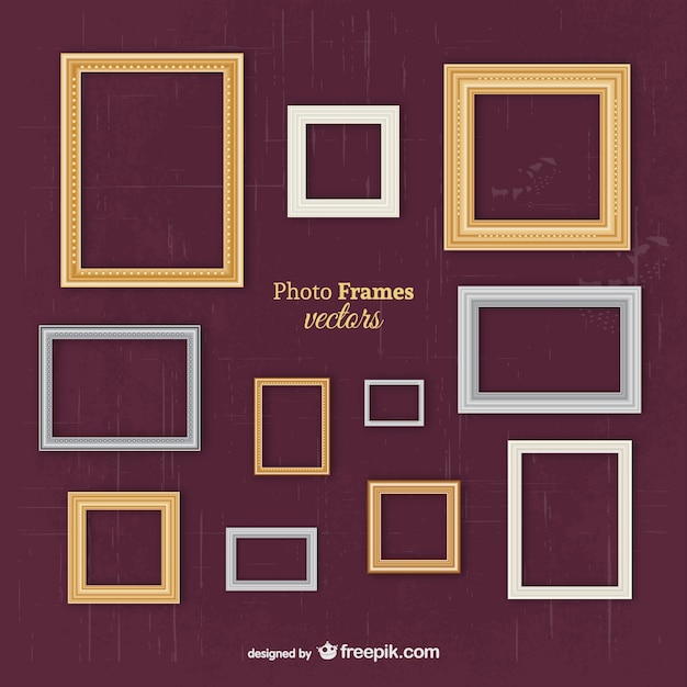 Free Vector classic frames