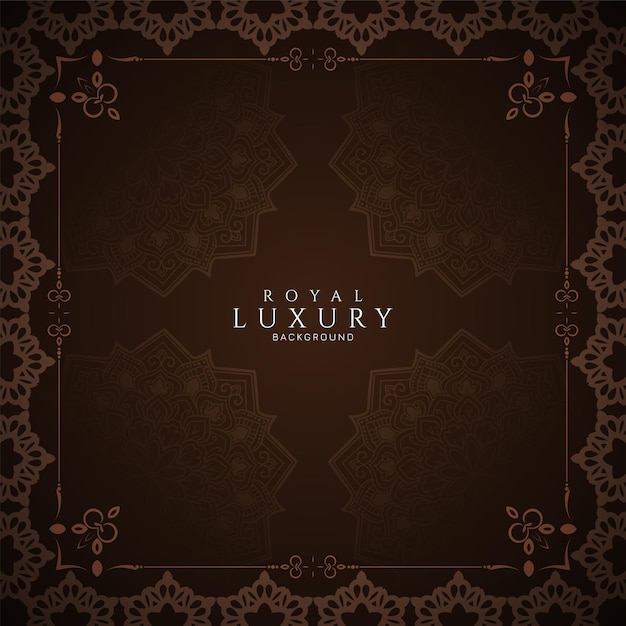 Free Vector classic stylish floral frame luxurious royal background