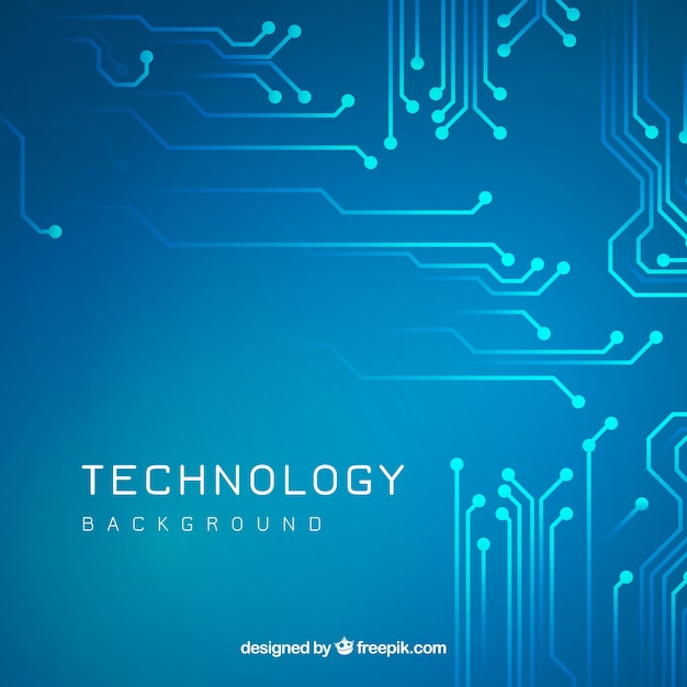 Free Vector classic technology background