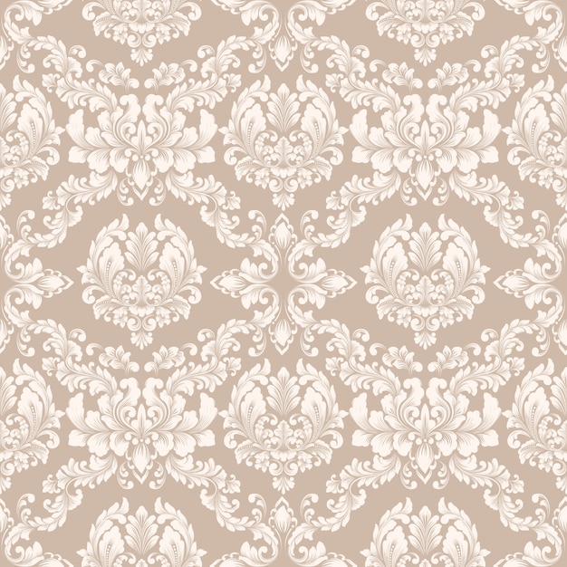 Classical luxury old fashioned damask pattern.