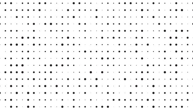 Clean halftone pattern