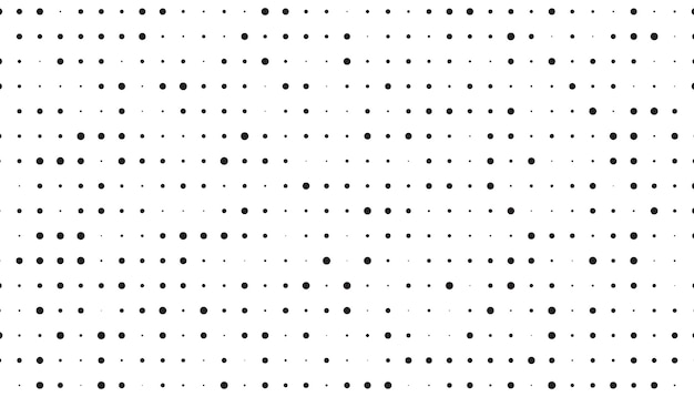 Clean halftone pattern