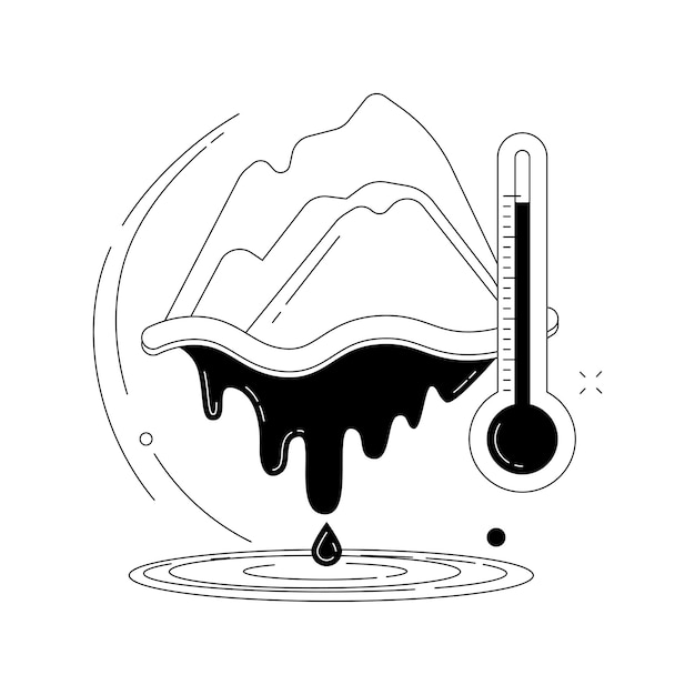 Free Vector climate change abstract concept vector illustration environmental activist demonstration global warming report weather climatic condition change cause greenhouse effect abstract metaphor