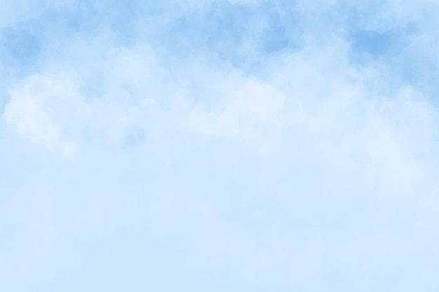 Free vector cloud background