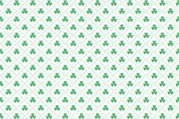 Clover leaves pattern for st patricks day