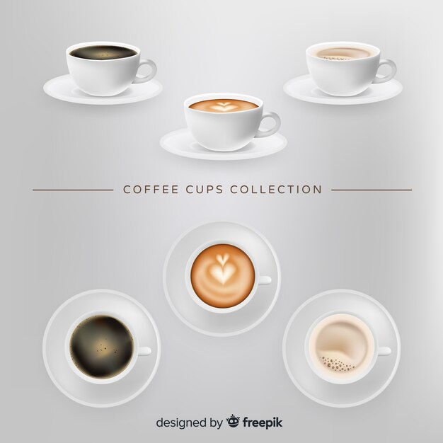 Coffee cups collection