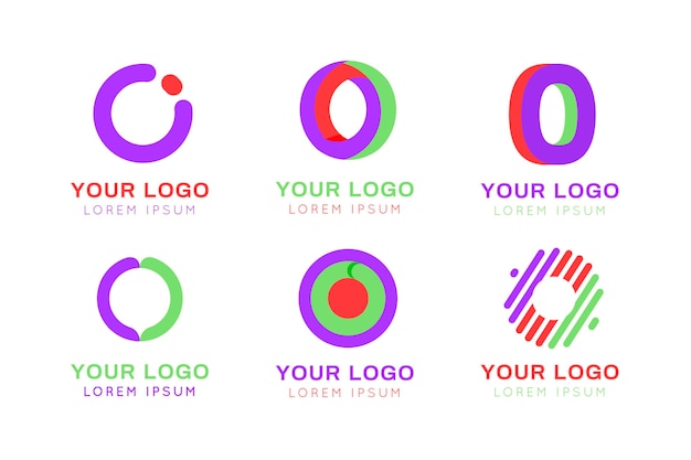 Free Vector collection of different o logos