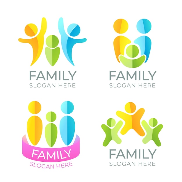 Collection of family logo