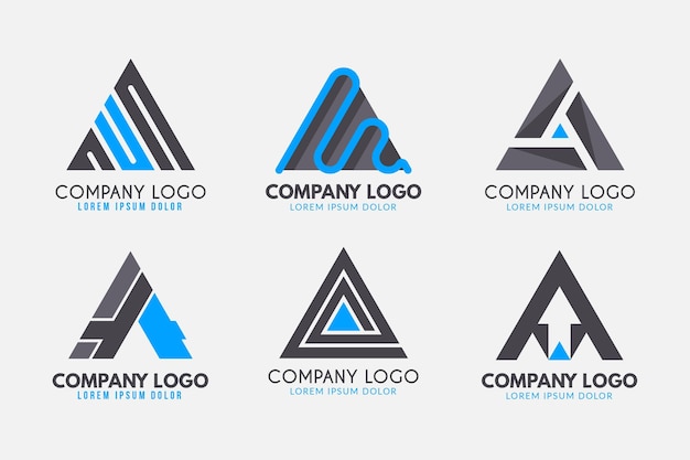 Free Vector collection of a logo templates