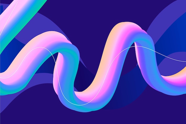 Color flow background