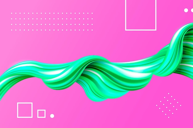 Free Vector color flow background