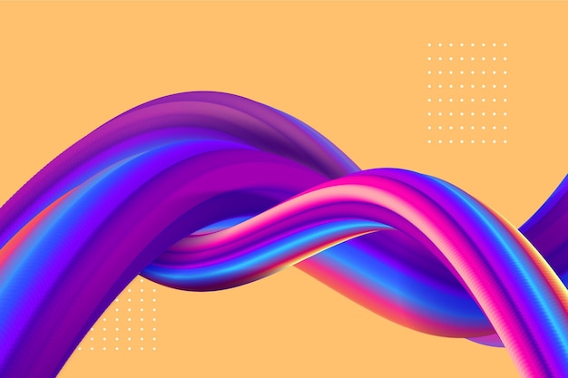 Free vector color flow background