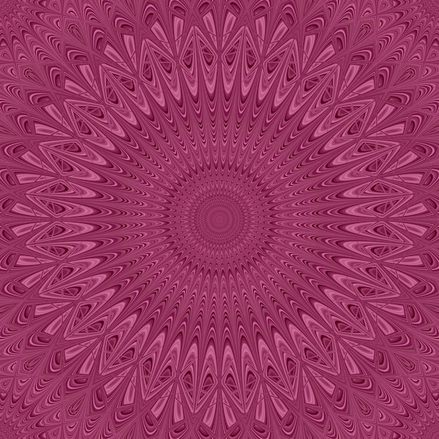 Free Vector colored mandala star ornament background - round vector pattern graphic