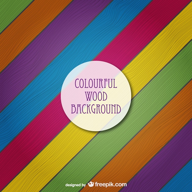 Colored wood texture