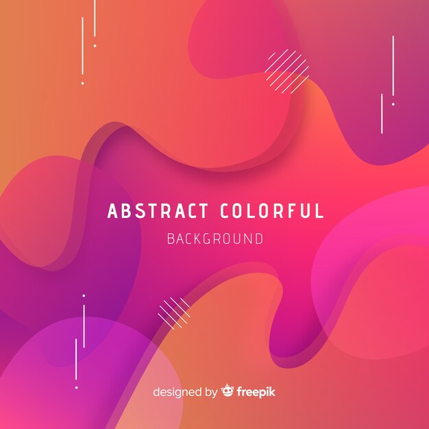 Colorful abstract background with modern style