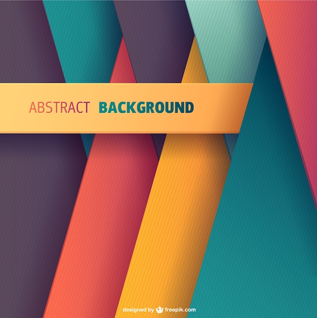 Free Vector colorful abstract background