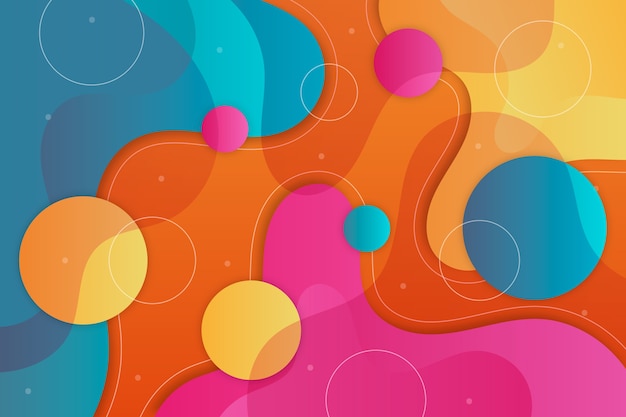 Free vector colorful abstract background