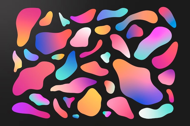 Colorful abstract seamless patterned background