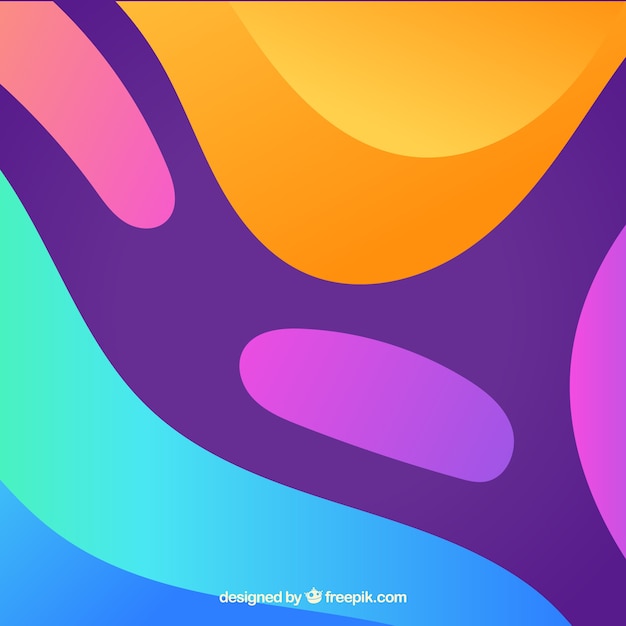 Colorful background with abstract style