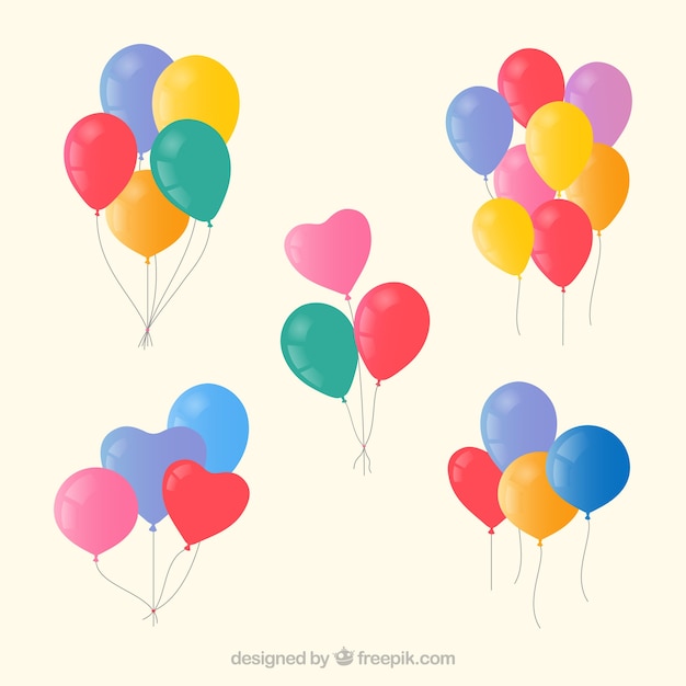 Colorful balloon set 