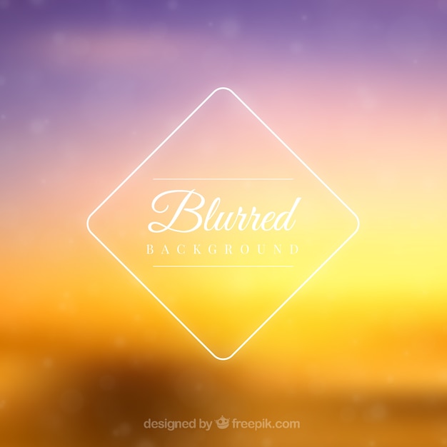 Colorful blurred background