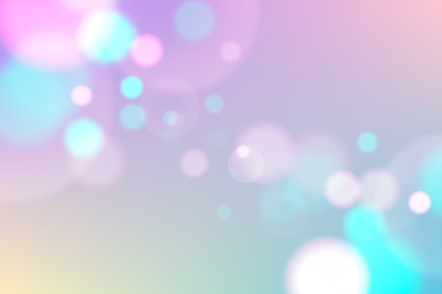 Free Vector colorful bokeh background