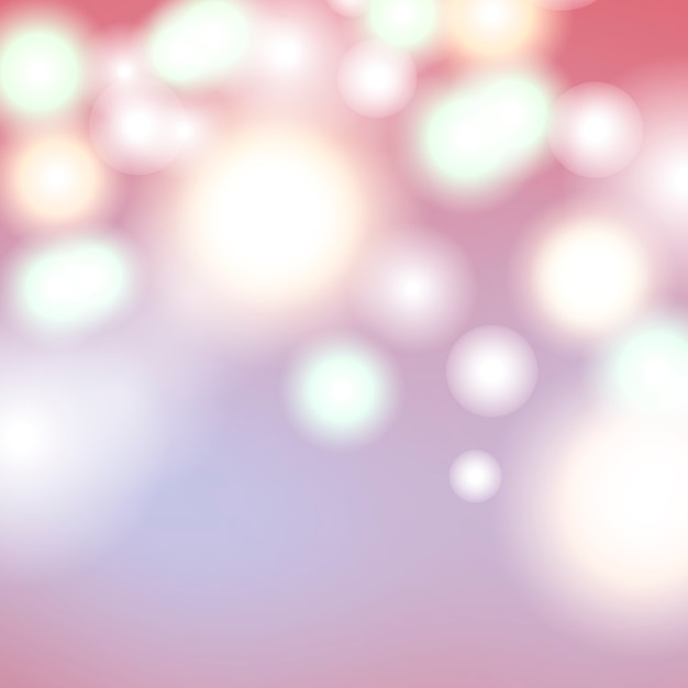 Free Vector colorful bokeh background