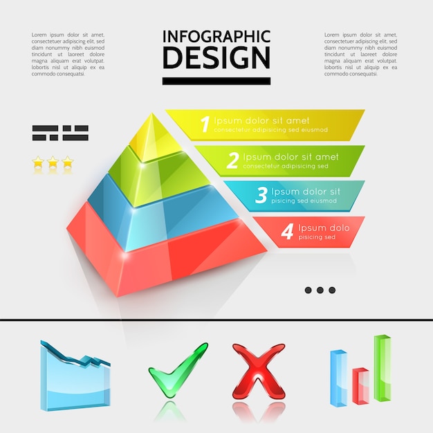 Colorful business infographic elements concept 