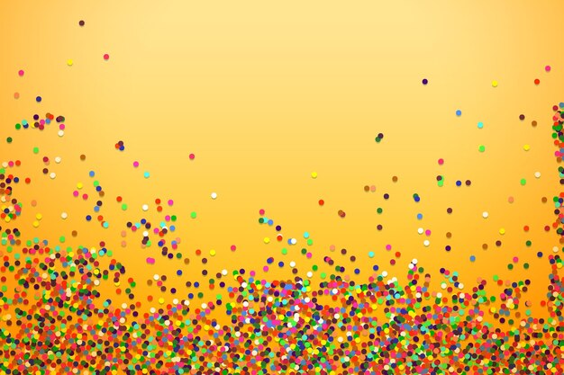 Colorful confetti background