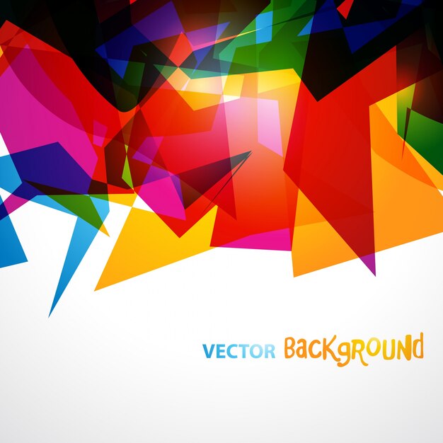 Colorful creative background