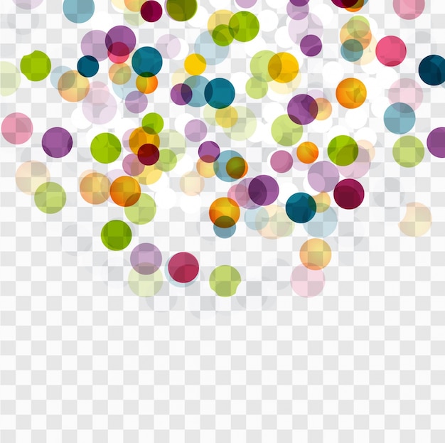 Colorful dots background