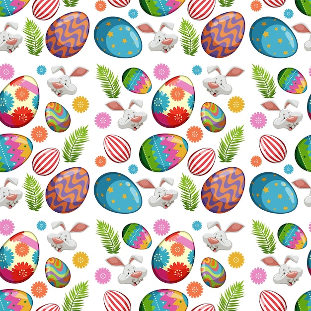 Colorful Easter Egg Pattern