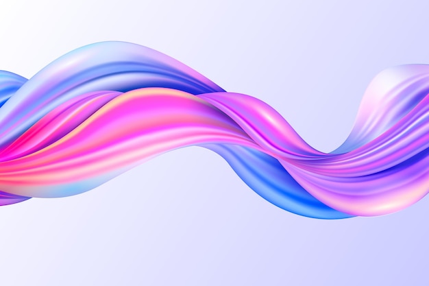 Free Vector colorful flow background