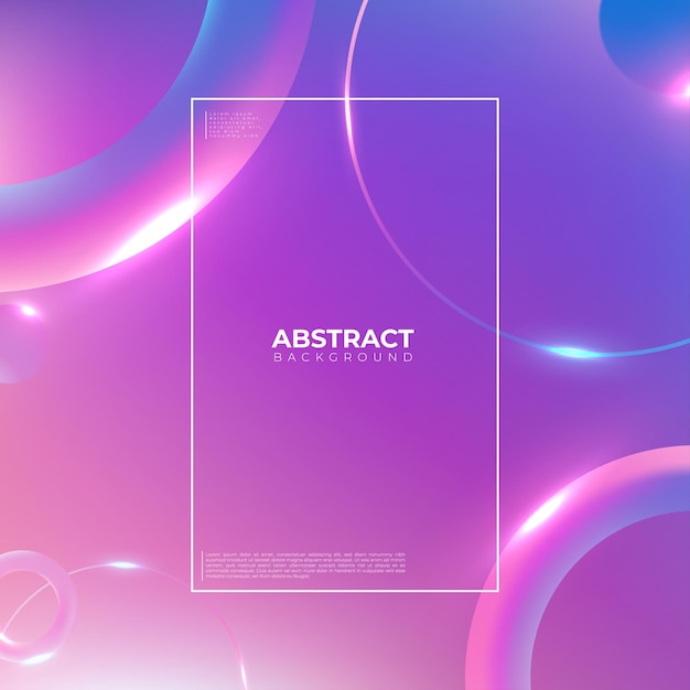 Colorful geometric background. Trendy gradient shapes composition. Cool background design for posters. Vector illustration