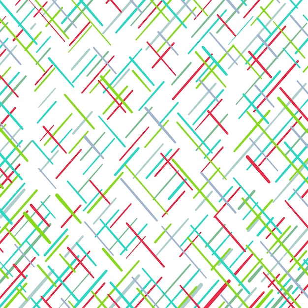 Colorful geometric lines pattern