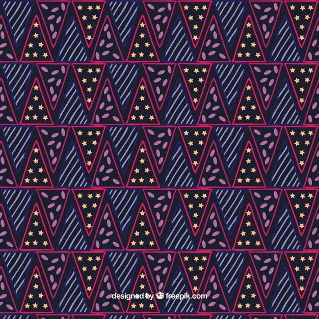 Colorful geometric pattern background