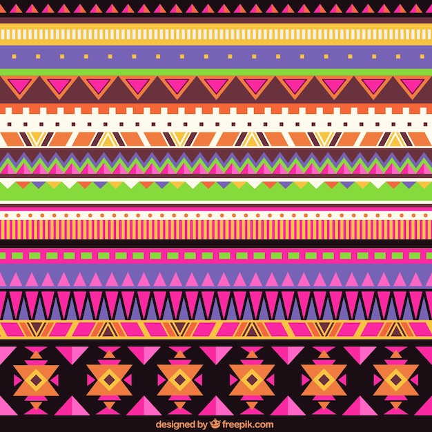 Free Vector colorful geometric pattern