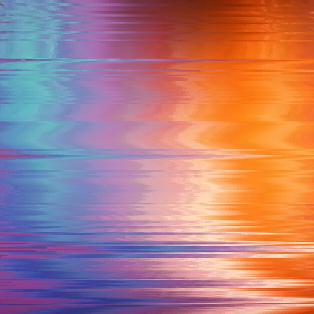 Colorful glitch background