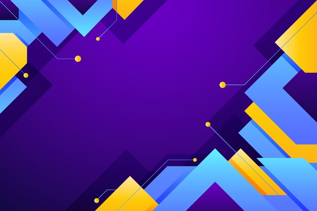 Colorful gradient abstract wallpaper