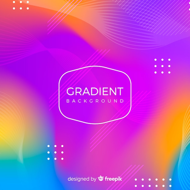 Colorful gradient background