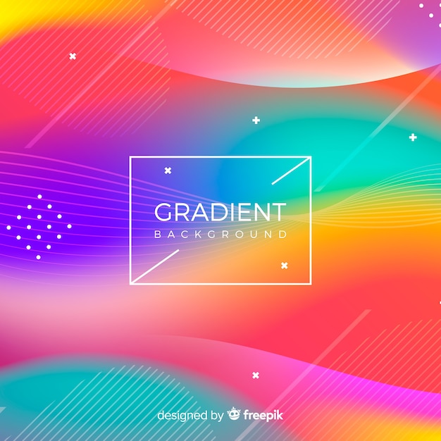 Colorful gradient background