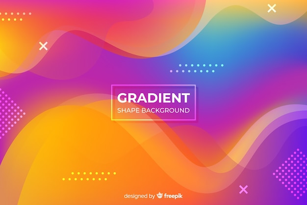 Colorful gradient background